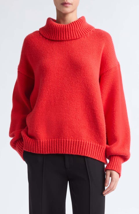 Oren Cashmere & Wool Turtleneck Sweater