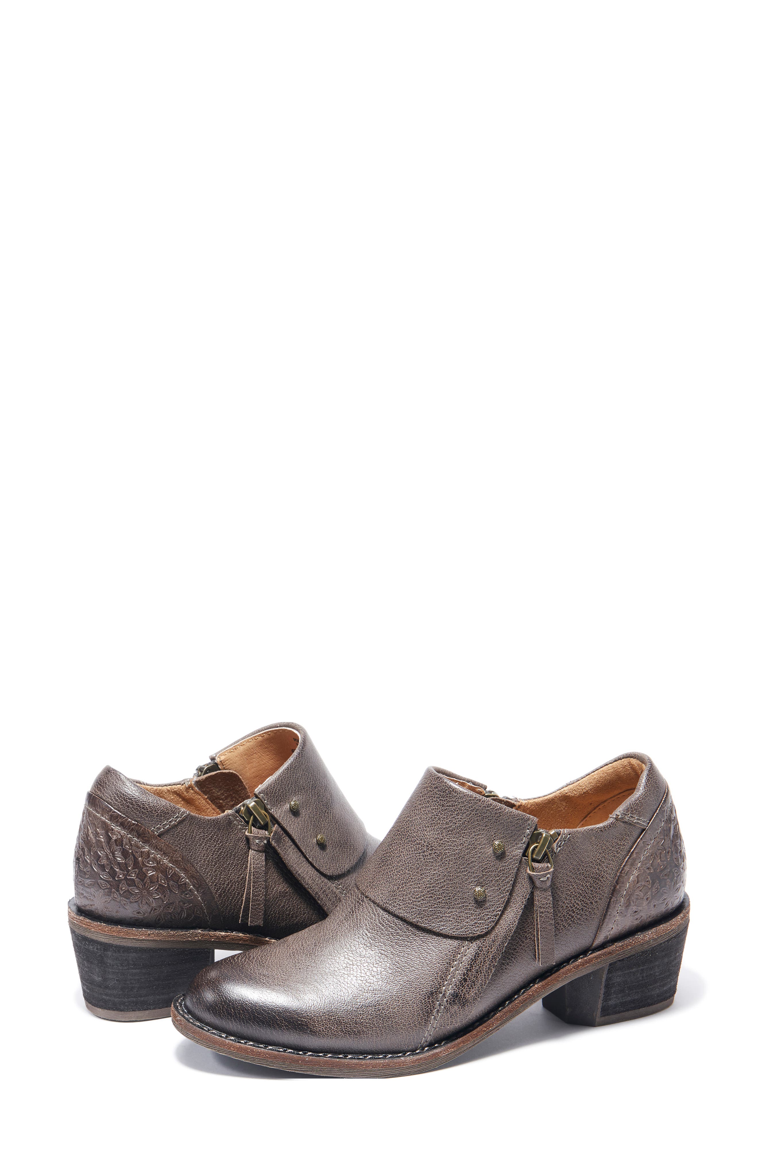 Michelle Ankle Boot, Alternate, color, DARK GREY