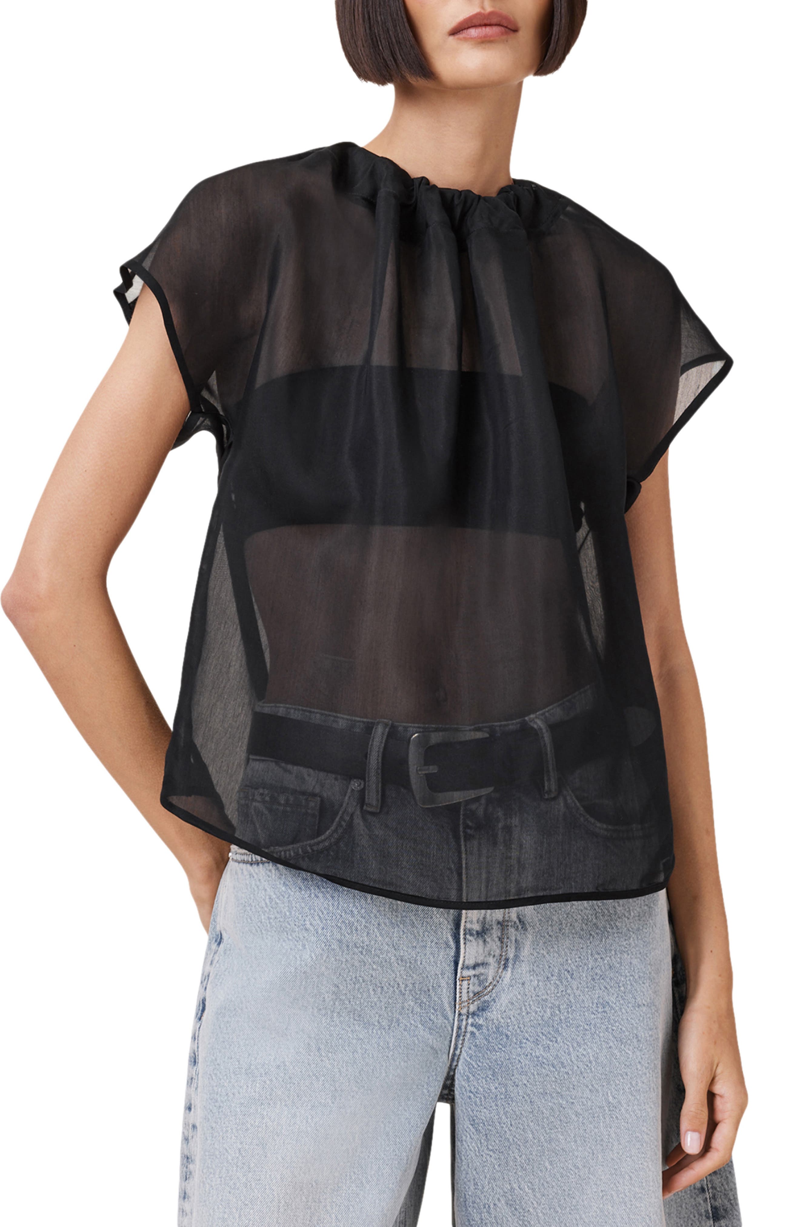 Trisha Sheer Top