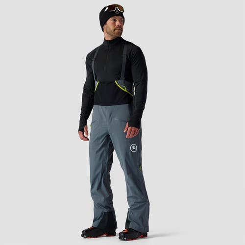 Backcountry Gore-tex Windstopper Hybrid Touring Bib Pant In Gray