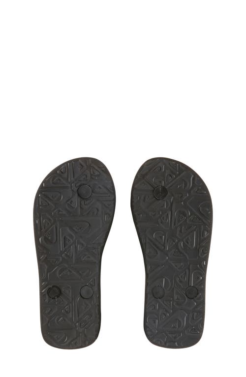 Quiksilver Molokai Art Ii Flip Flop In Black