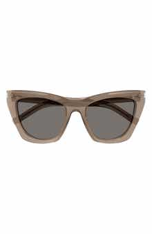 55mm Cat Eye Sunglasses