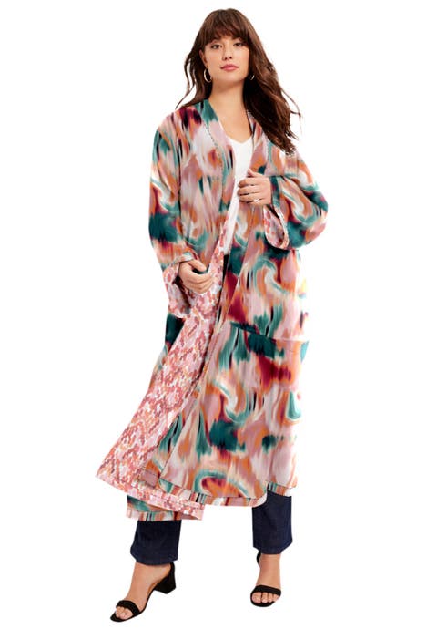 Reversible Printed Duster (Plus)