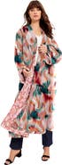 June + Vie Reversible Printed Duster