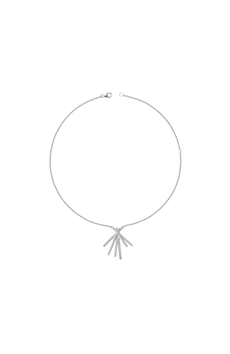 Lucy Quartermaine Fan Key Pendant, Main, color, Sterling Silver