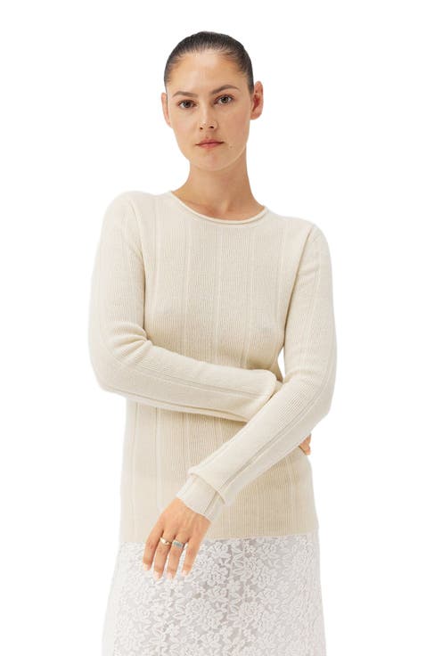 C-Neck Cashmere Sweater