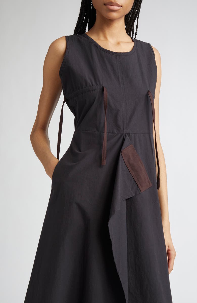 KÚR Stripe Cotton Skirt, Alternate, color, 