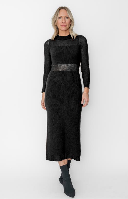 West Of Nicole Midi Dress in Black  product