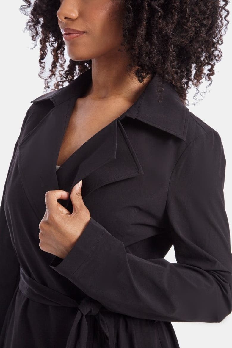 THE ALUDA TRENCH, Alternate, color, BLACK