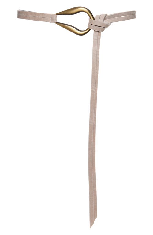 Ada Nile Skinny Leather Belt