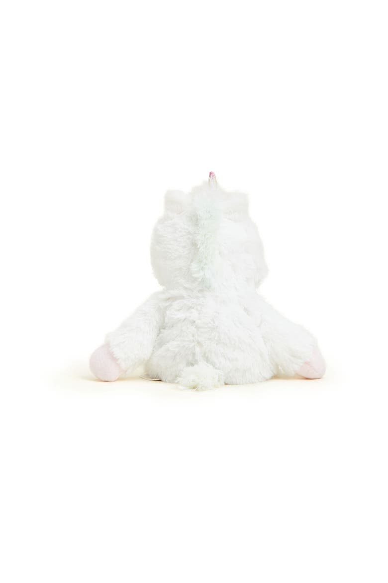Unicorn Junior Plush Toy, Alternate, color, White