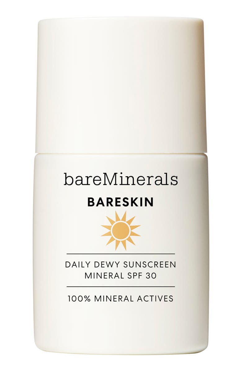 bareMinerals<sup>®</sup> BARESKIN Daily Dewy Sunscreen Mineral SPF 30, Main, color, 
