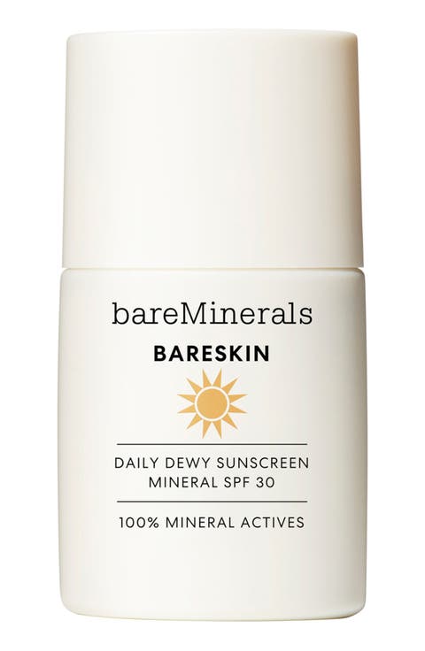 BARESKIN Daily Dewy Sunscreen Mineral SPF 30