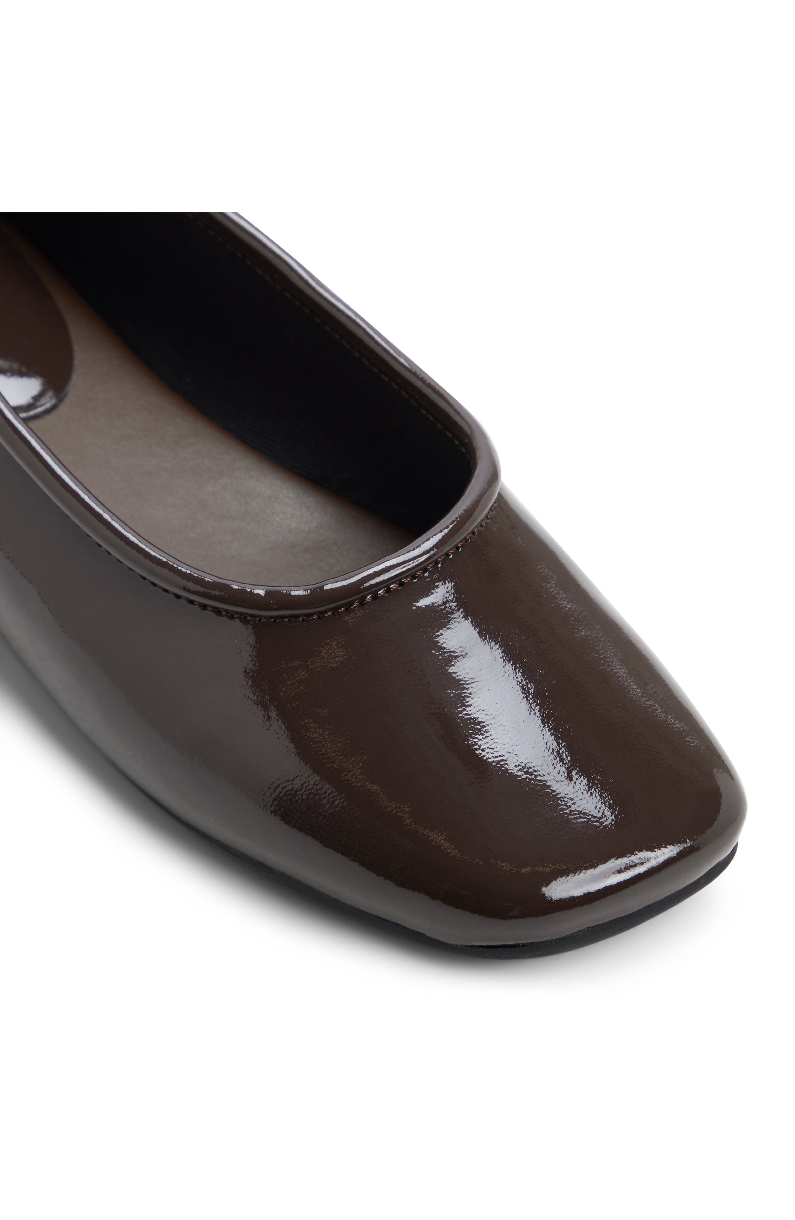 Darcyy Flat, Alternate, color, DARK BROWN