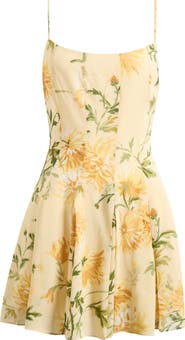 Reformation Annelise Floral Minidress