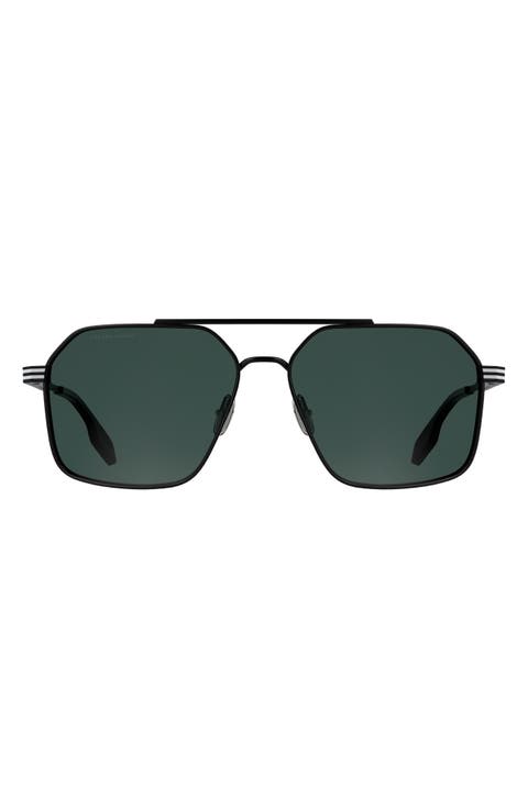 61mm Aviator Sunglasses