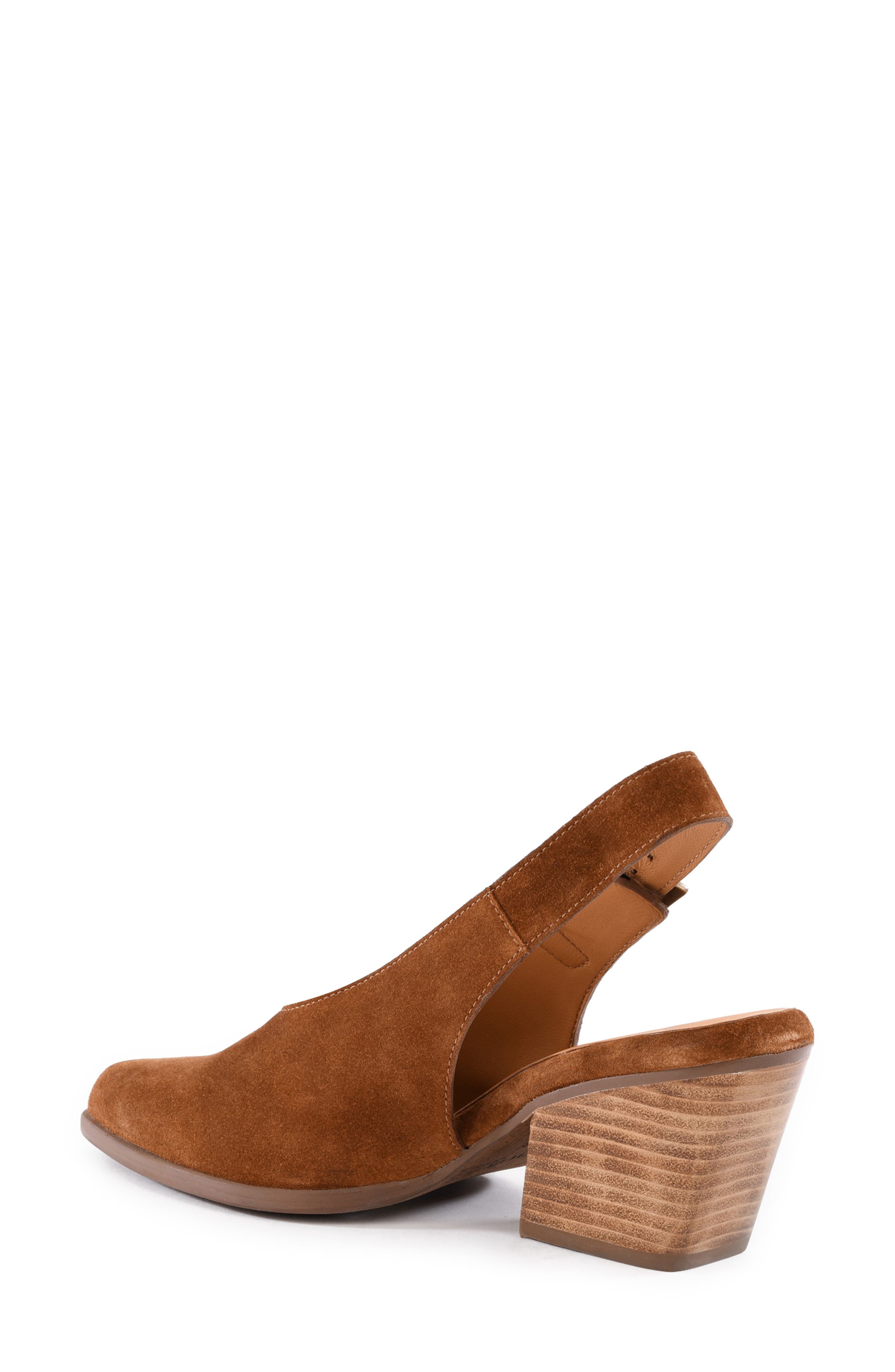 Seychelles Baby Faced Slingback Pump, Alternate, color, Brown