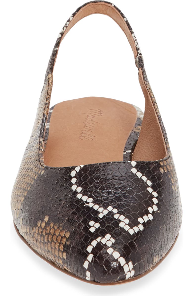 Madewell The Margot Slingback Flat, Alternate, color,