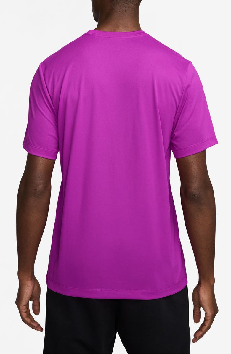 Nike Dri-FIT Legend T-Shirt, Alternate, color, 551 Vivid Purple/Black