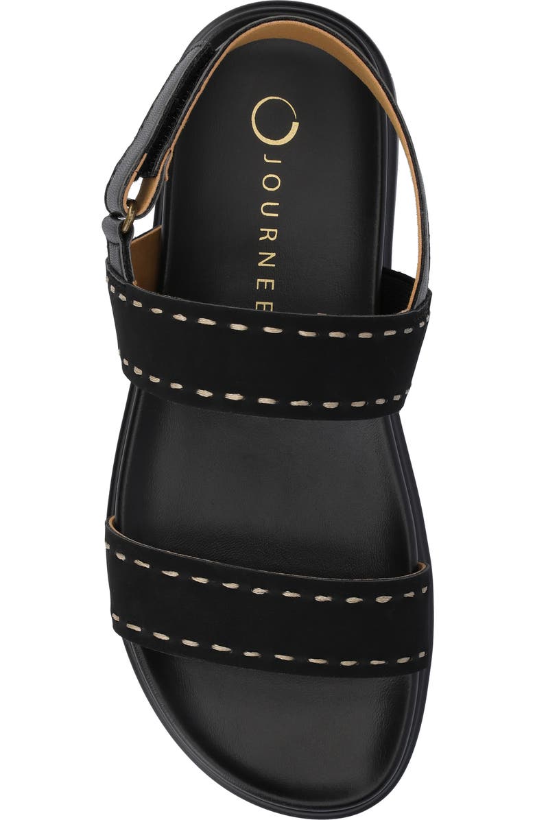 Journee Collection Milie Platform Sandal, Alternate, color,