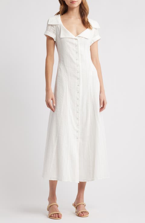 Jeanie Cotton Shirtdress