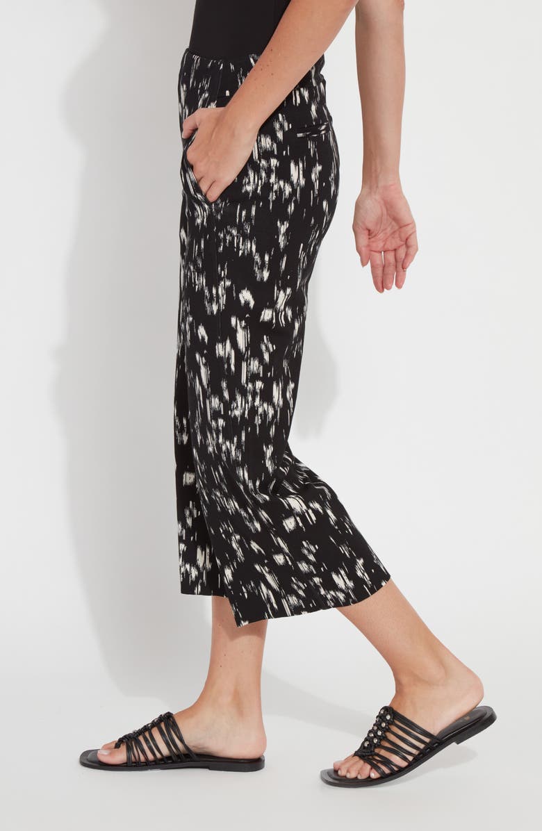 Lysse Aries Wide Leg Crop Pants, Alternate, color, Black Shades