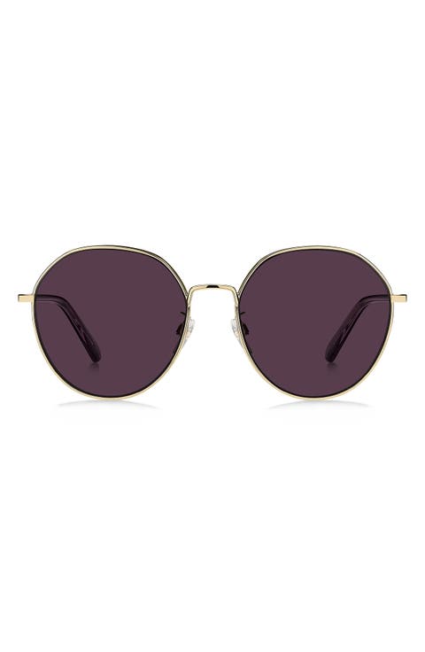 MARC 830/F/S 58mm Gradient Round Sunglasses