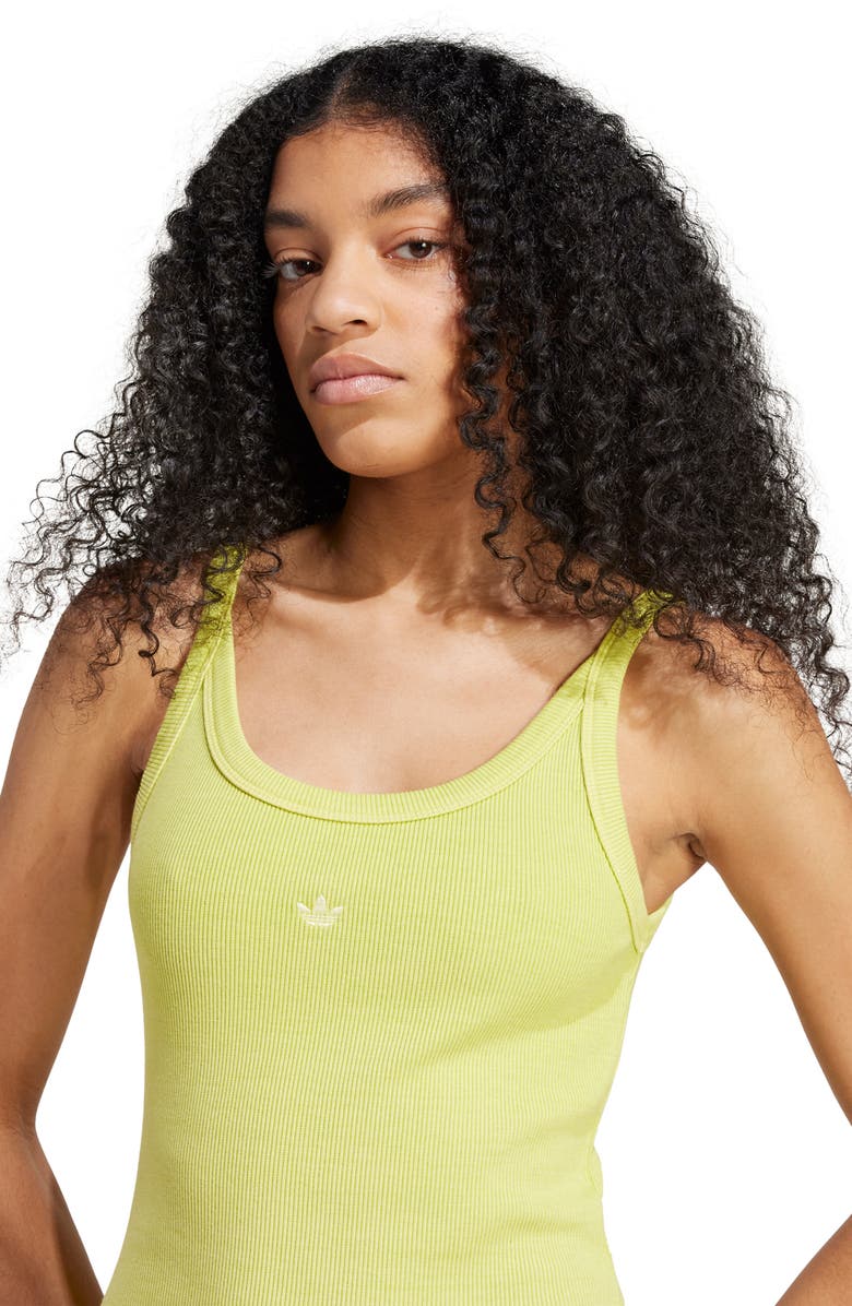 adidas Originals Rib Minidress, Alternate, color, 