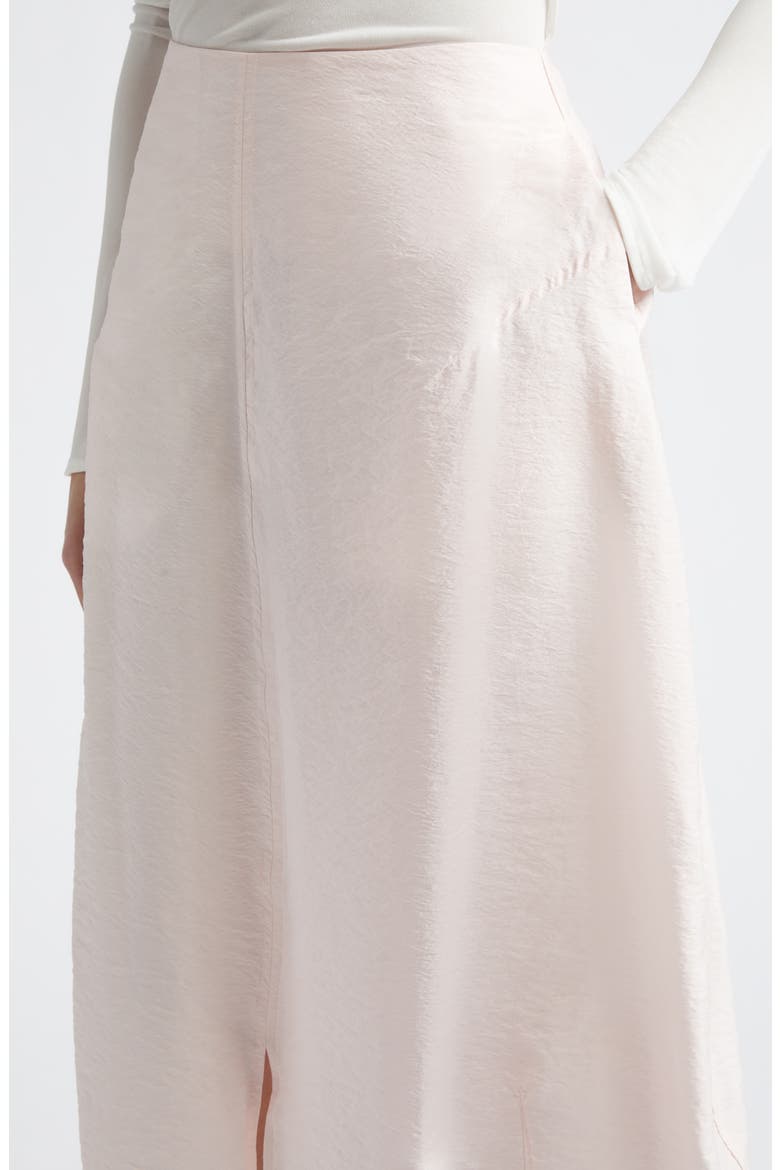 Semisheer Silk Blend Parachute Maxi Skirt, Alternate, color, BLOOM