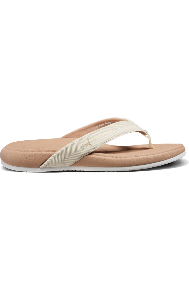 Reef Cushion Harmony Flip Flop, Alternate, color, Sand