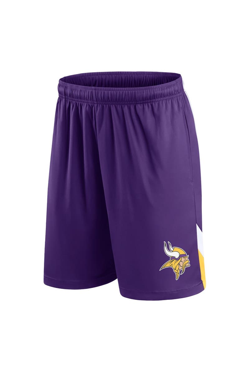 FANATICS Men's Fanatics Branded Purple Minnesota Vikings Interlock Shorts, Alternate, color, 