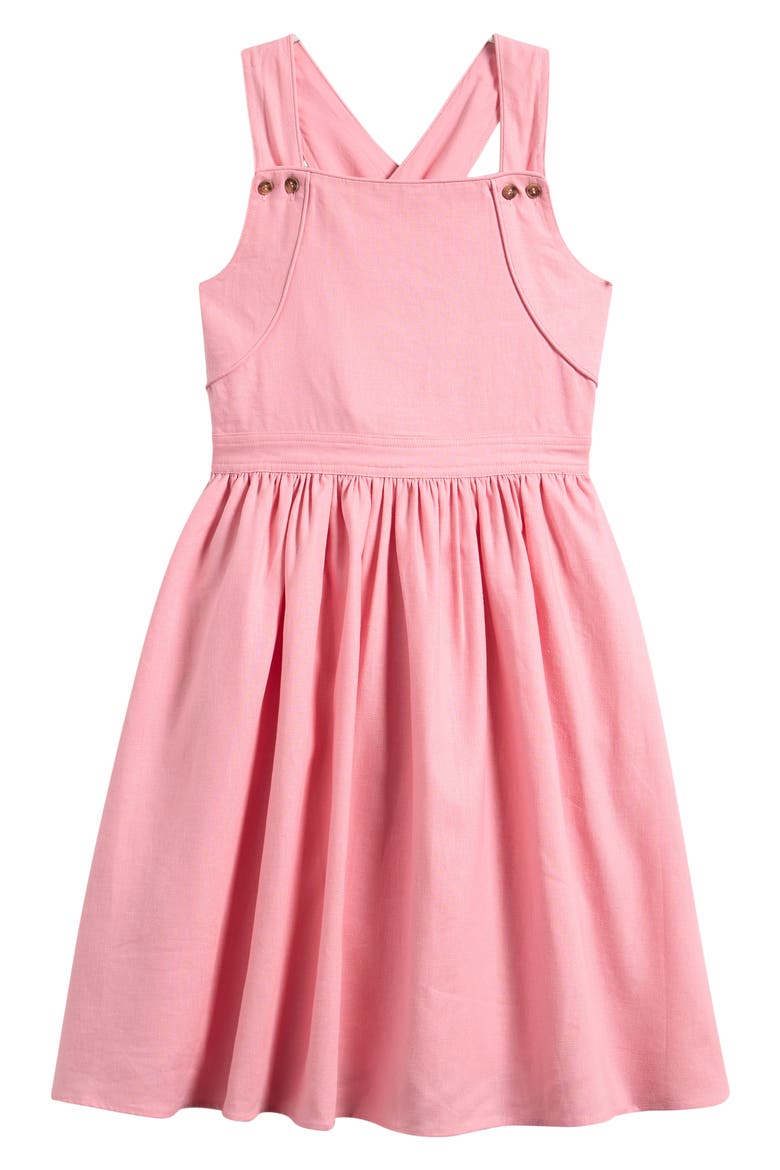 Kids' Matilda Pleated Dress, Main, color, PINK