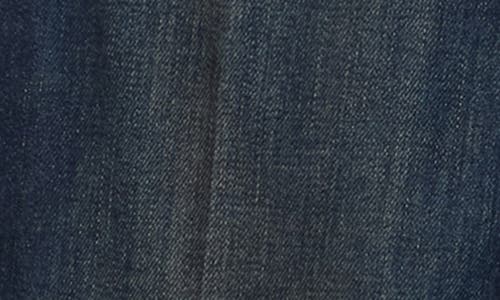 L Agence L'agence Sneeki Low Rise Raw Hem Straight Leg Jeans In Black