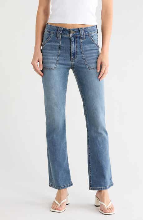Nikki High Rise Kick Flare Stretch Jeans