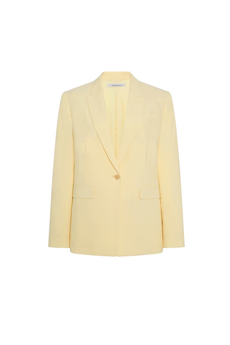 Single Button Jacket, Alternate, color, Sunlight