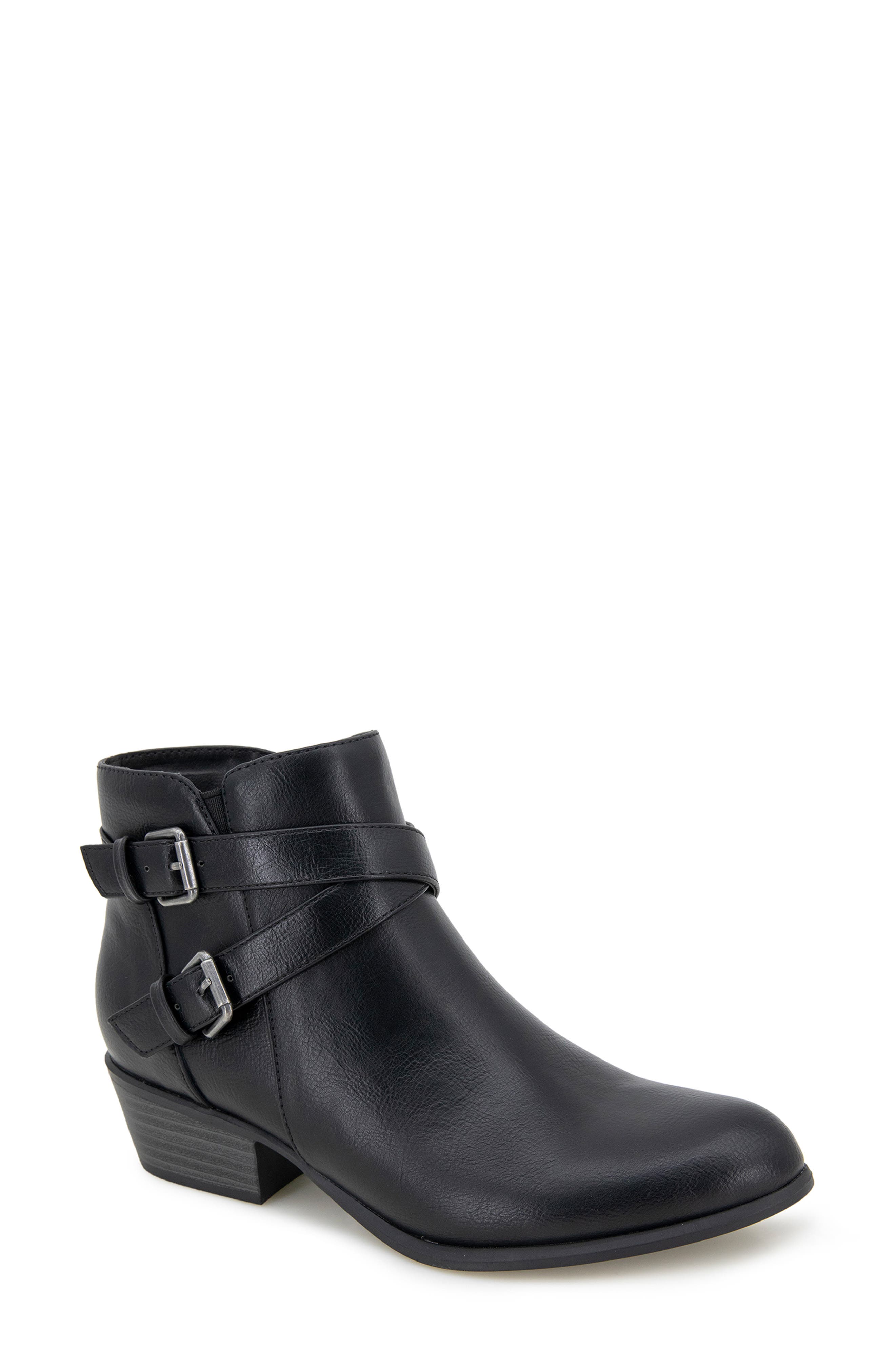 Esprit Tracey Double Buckle Bootie, Main, color, 