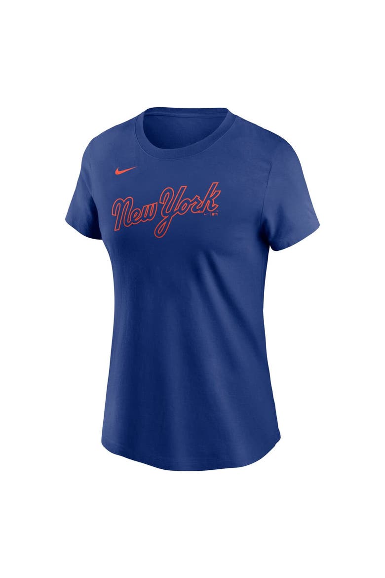 Women's Nike Mark Vientos Royal New York Mets Fuse Name & Number T-Shirt, Alternate, color, Royal