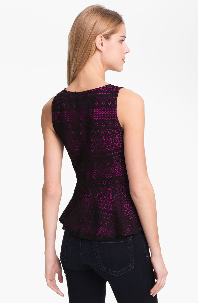 Eight Sixty Lace Peplum Top, Alternate, color, 