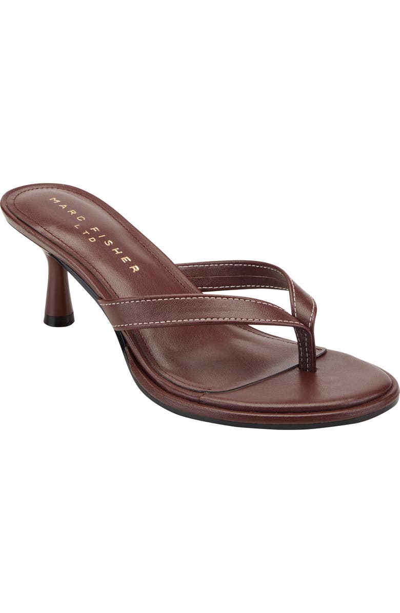 Marc Fisher LTD Antonia Sandal, Main, color, Dark Red