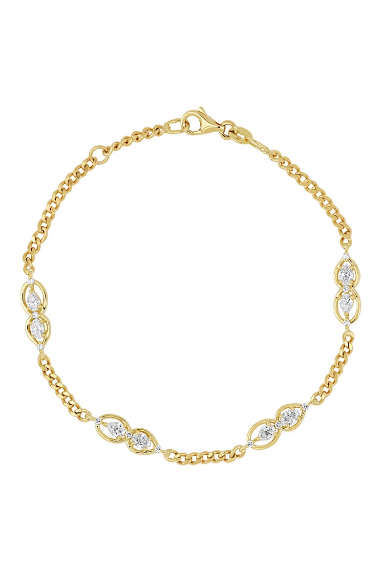 Maya Line Bracelet, Main, color, 18K YELLOW GOLD