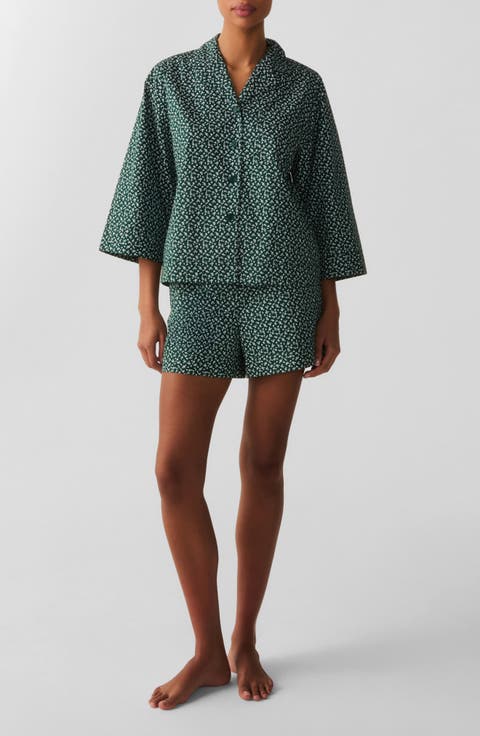Olivia Cotton Poplin Short Pajamas
