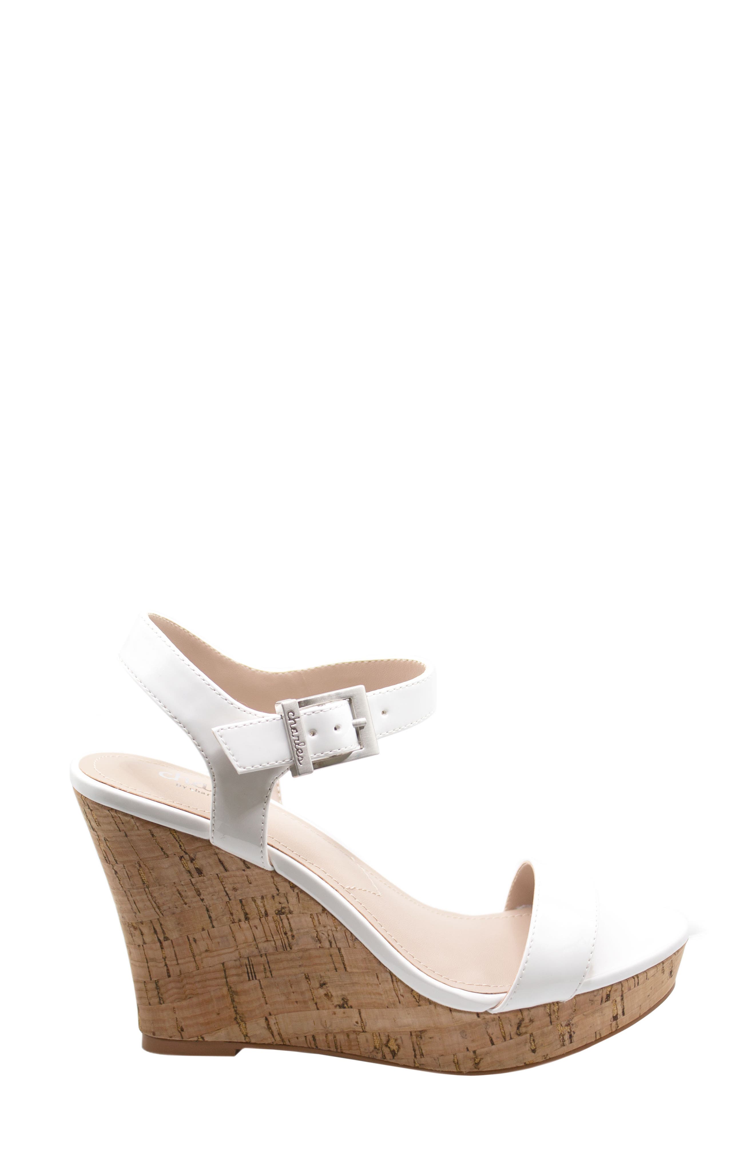 Charles by Charles David Lindy Platform Wedge Sandal, Alternate, color, 