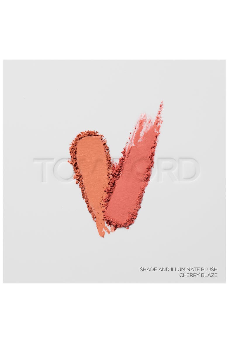Shade & Illuminate Blush Duo Palette, Alternate, color, CHERRY BLAZE