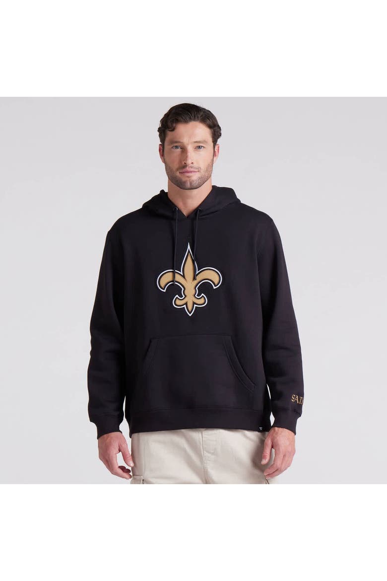 Men's Fanatics  Black New Orleans Saints Legacy Fleece Pullover Hoodie, Alternate, color, Black
