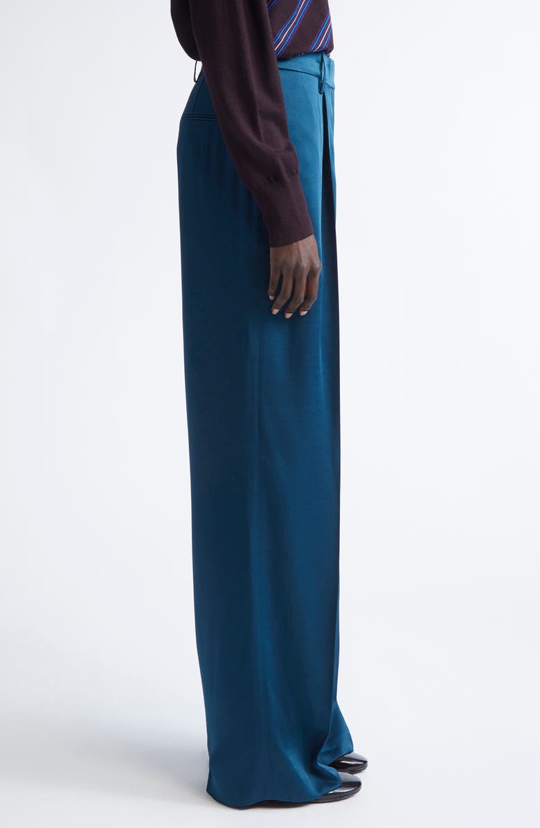 Dries Van Noten Portia Trousers, Alternate, color, Petrol