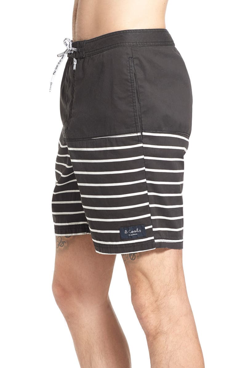 Barney Cools 'Tide 17' Floral Print Drawstring Board Shorts, Alternate, color, 