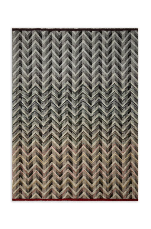Missoni Home Brent  Throw 140x190 Cm In Black