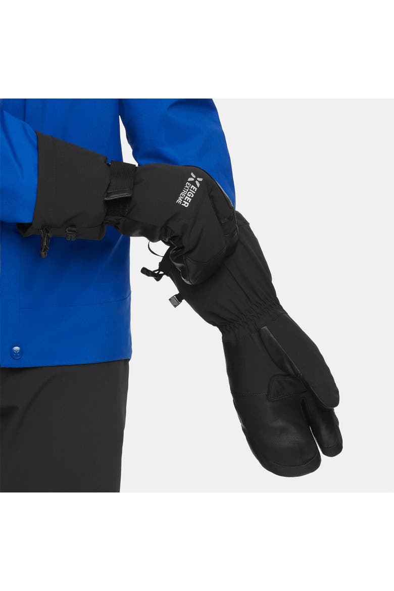 Eiger Nordwand Warm 3-Finger Glove, Alternate, color, Black