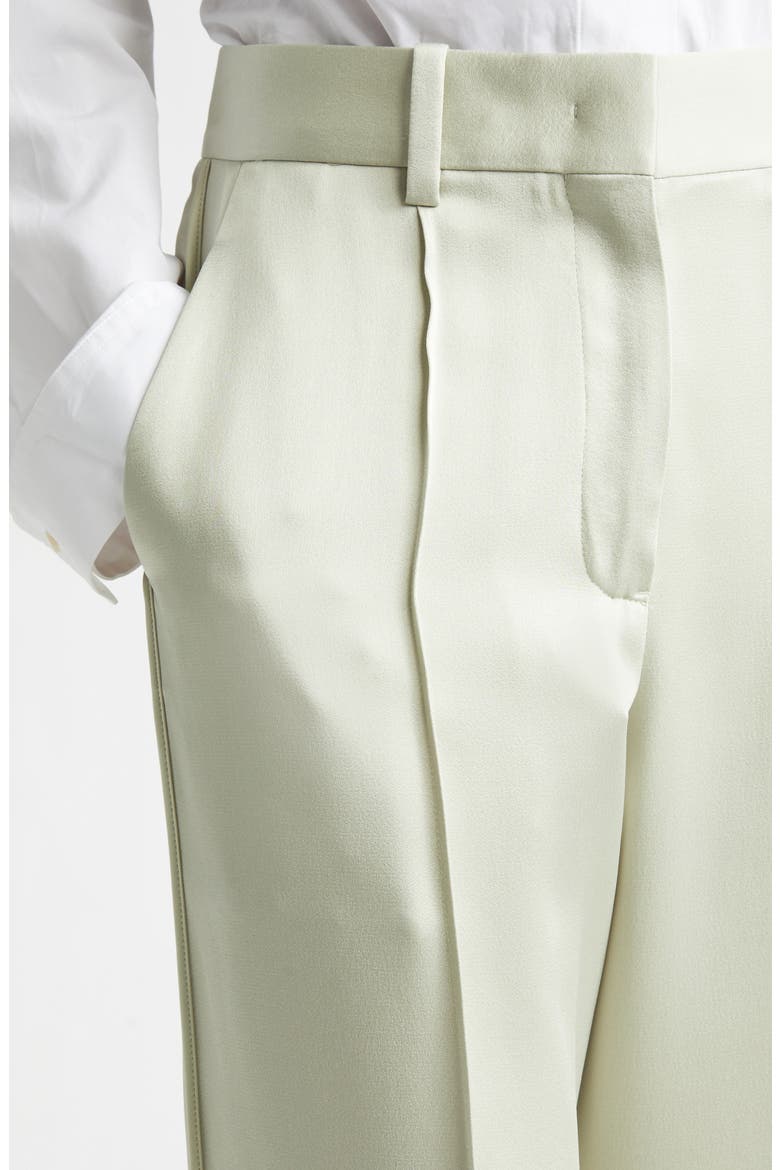 Fluid Tailored Pants, Alternate, color, PASTEL GREEN