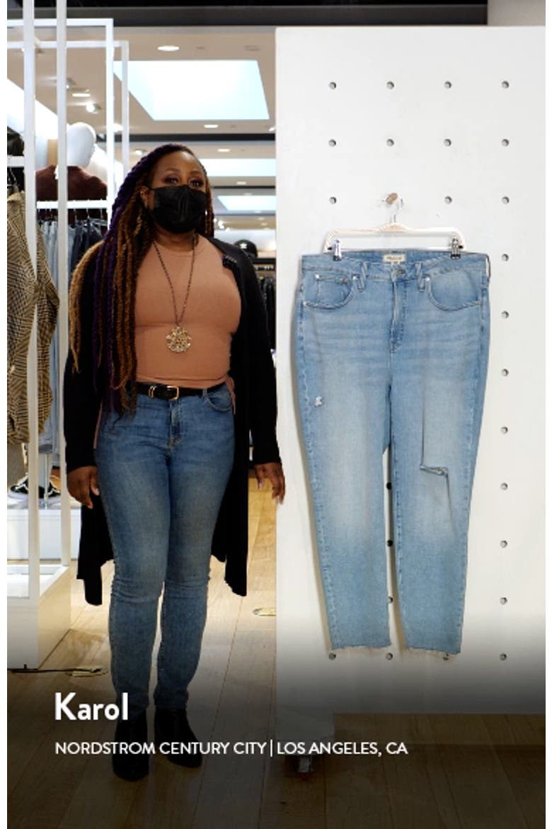 Curvy Perfect Worn-In Jeans video